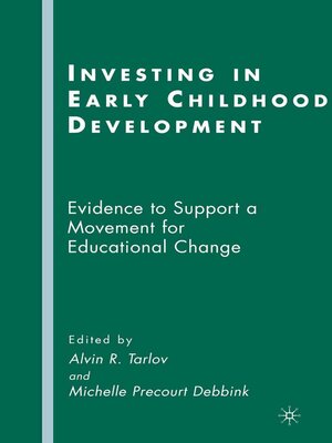 cover image of Investing in Early Childhood Development